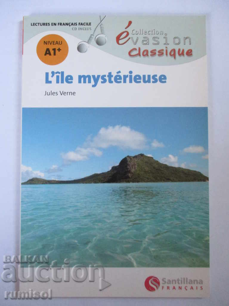 L'île mystérieuse - Jules Verne - niveau А1 + CD