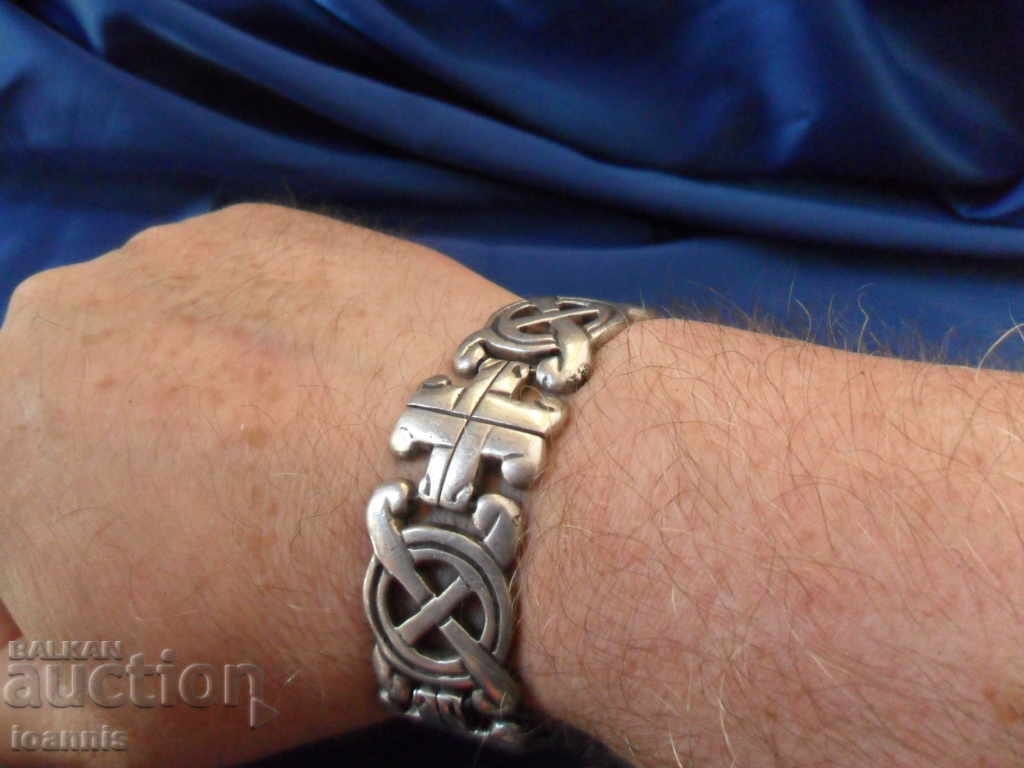 Silver men's bracelet - unique! - 6