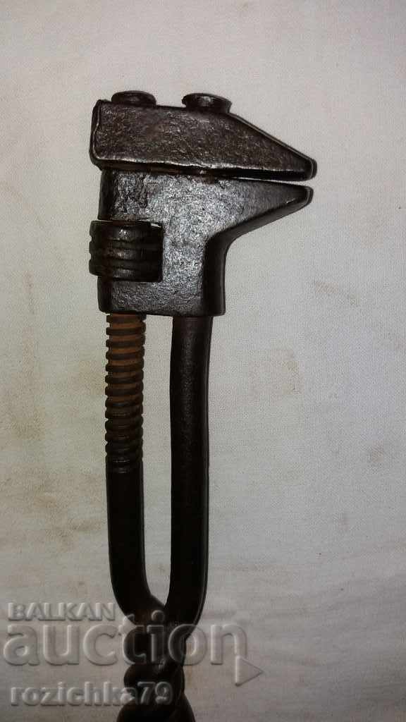 Auction An old wrench tightens Auction An old wrench tightens