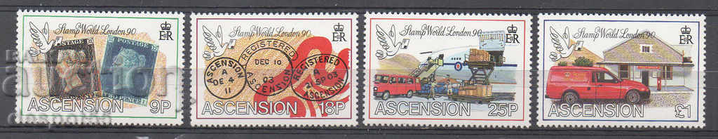 1990. Γουιάνα. Φιλοτελική έκθεση "Stamp World London 90".
