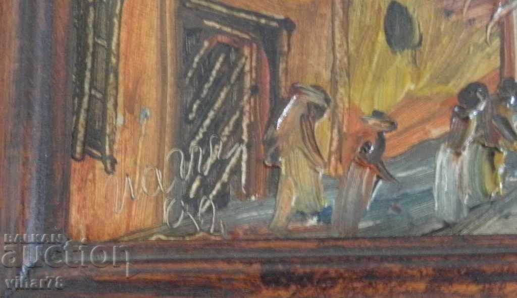 Ζωγραφιά σε καμβά - gr. ΠΛΟΒΔΙΒ (Φιλιππούπολη) - οδός ΠΑΛΝΤΙΝ - Θρακική Στάση με τιμή € 119.99 | 234.68 BGN