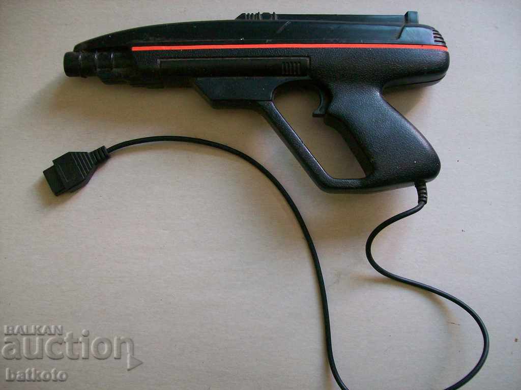 Children's gun from an old computer game
