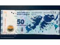 Argentina 50 pesos 2015 Pick 362 Ref 9712