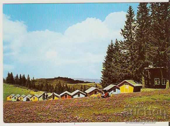 Card Bulgaria Stara Planina Bungalows near Vezhen hut *