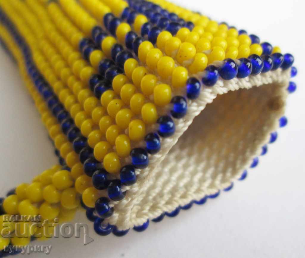 Delivery of Old Turkish prison bead case Fenerbahce pouch