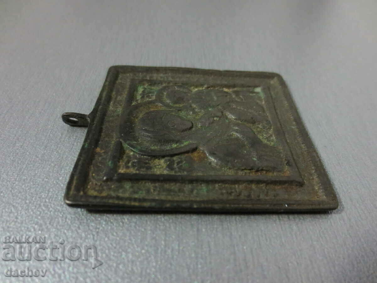 Rare Old Small Icon Virgin Mary Child 100% Original! - 6 Rare Old Small Icon Virgin Mary Child 100% Original! - 6