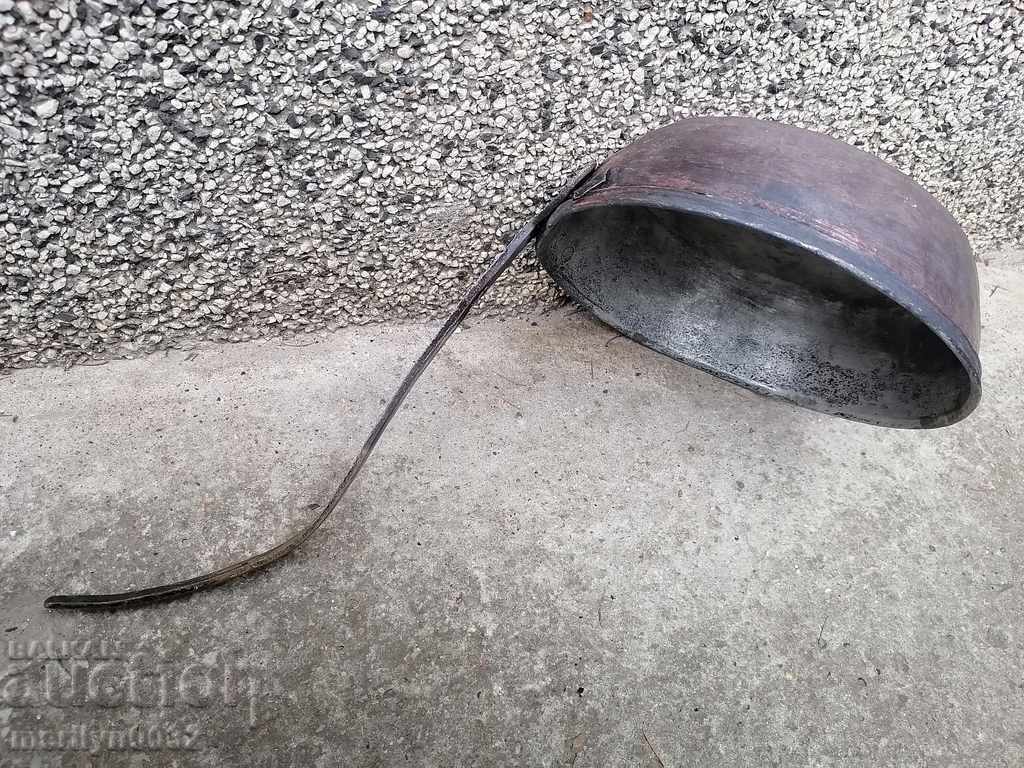 Стар меден тиган, бакър, тава, меден съд - 6