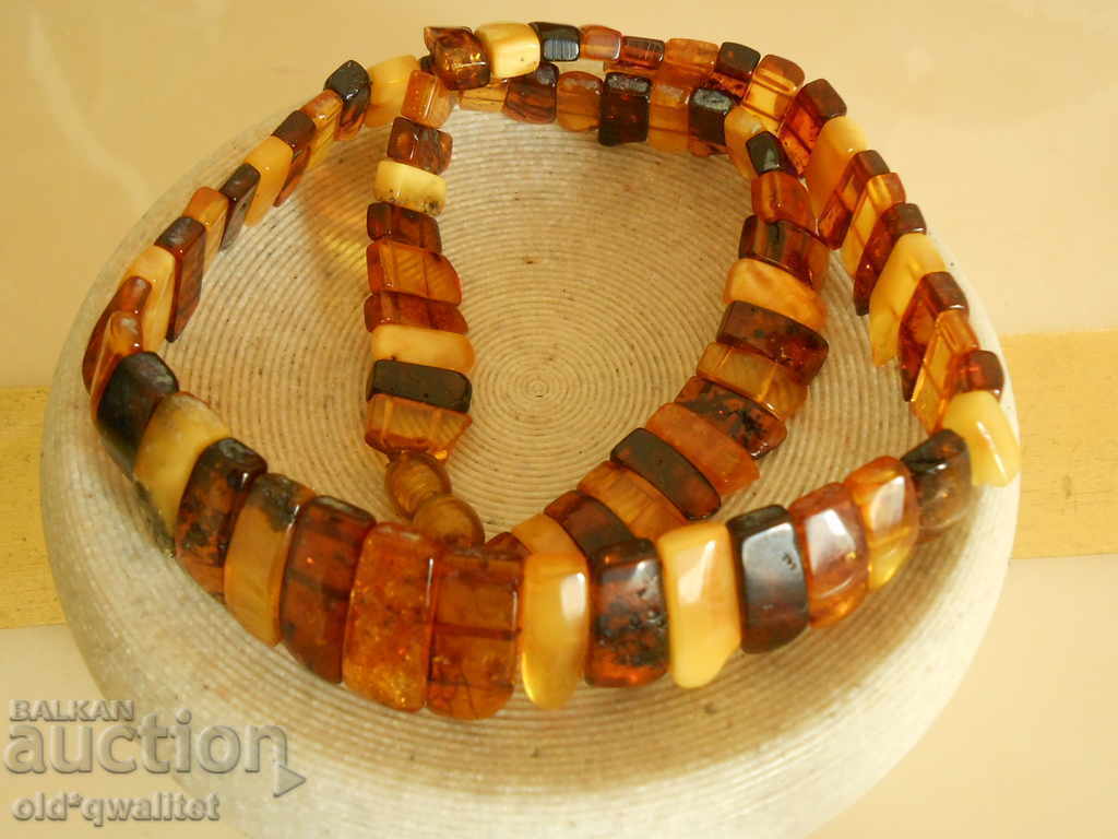 Magnificent NECKLACE natural Amber Cleopatra style with price 497.00 BGN | € 254.11 Magnificent NECKLACE natural Amber Cleopatra style with price 497.00 BGN | € 254.11