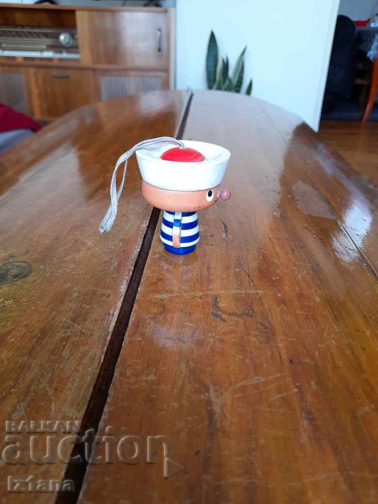 Delivery of Old souvenir, figurine sailor, sailor