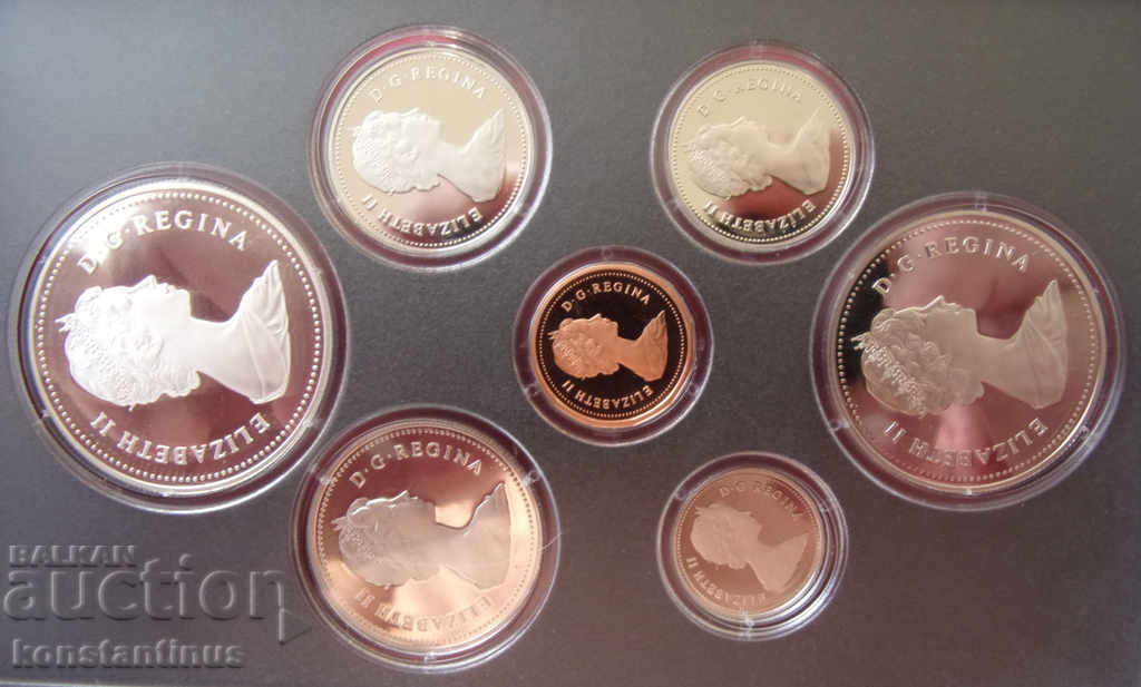 Канада  Сребърен PROOF сет  1982  UNC  Rare с цена € 33.23 | 64.99 лв.