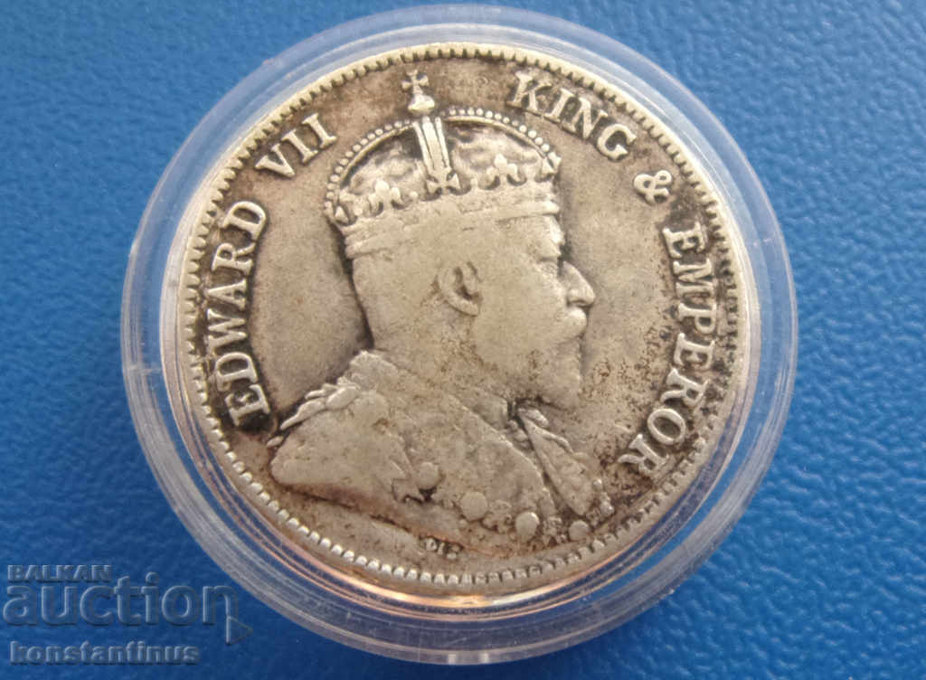 Хонг-Конг  10  Цента  1904   Rare с цена € 20.45 | 40.00 лв.