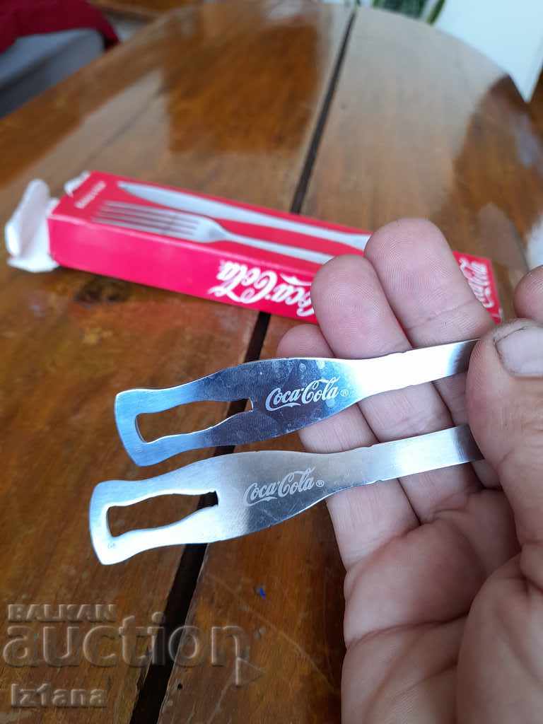 Ustensile, cuțitul și furculița Coca Cola, Coca Cola - 5