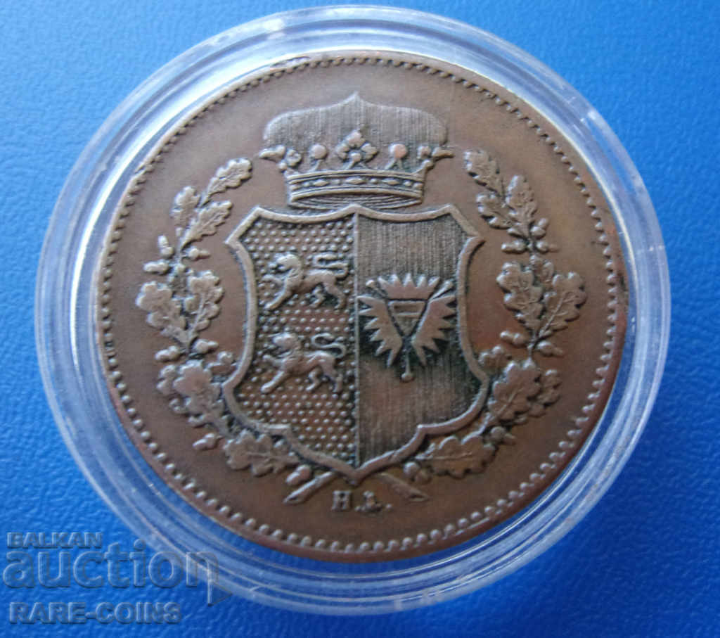Schleswig-Holstein 1 Sessling 1851 Σπάνιο πρωτότυπο με τιμή € 28.12 | 55.00 BGN