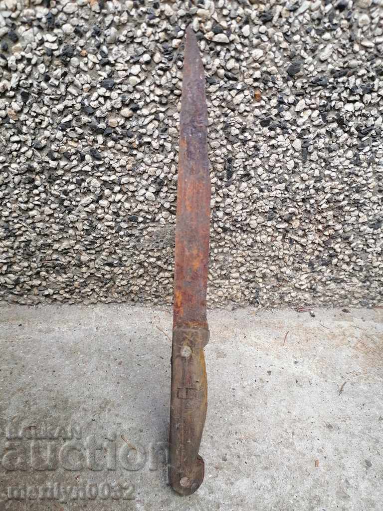 Auction Old knife, dagger, blade, karaoke Auction Old knife, dagger, blade, karaoke