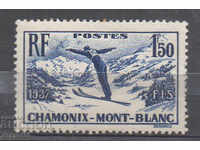 1937. Франция. Световно първенство по ски - Шамони, Франция.