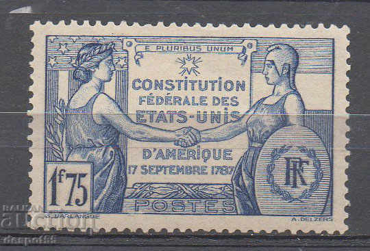 1937. Γαλλία. 150η επέτειος του Συντάγματος των ΗΠΑ.