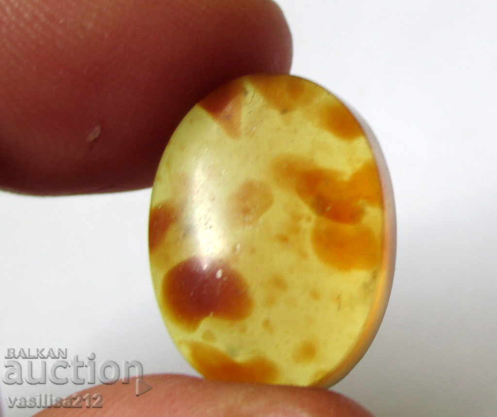 Κεχριμπάρι, οβάλ cabochon με τιμή 22.00 BGN | € 11.25 Κεχριμπάρι, οβάλ cabochon με τιμή 22.00 BGN | € 11.25