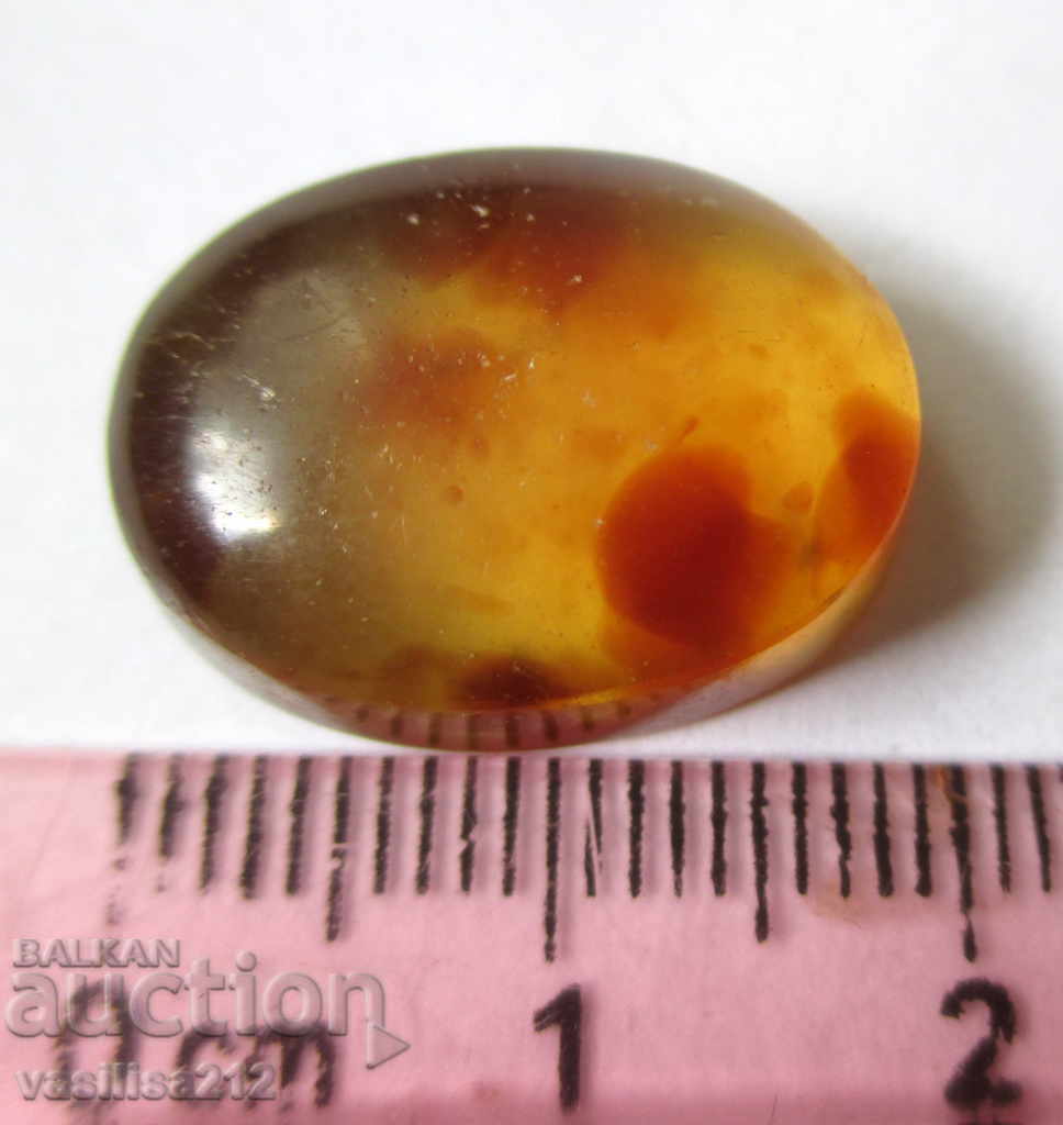 Δημοπρασία Κεχριμπάρι, οβάλ cabochon Δημοπρασία Κεχριμπάρι, οβάλ cabochon
