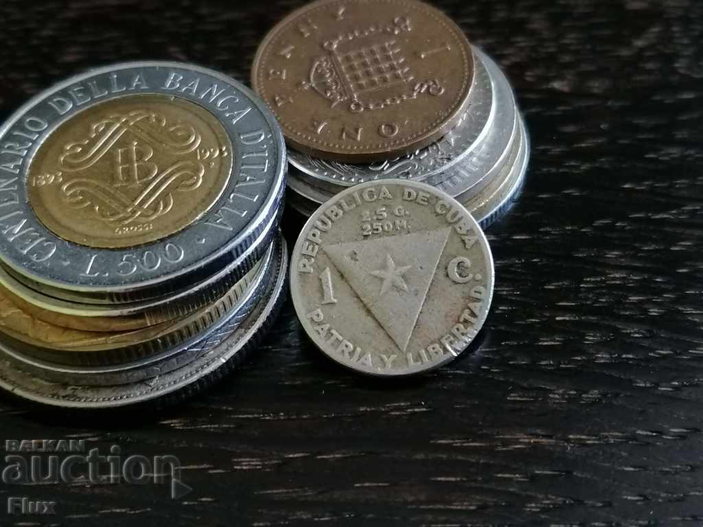 Monedă - Cuba - 1 cent 1958
