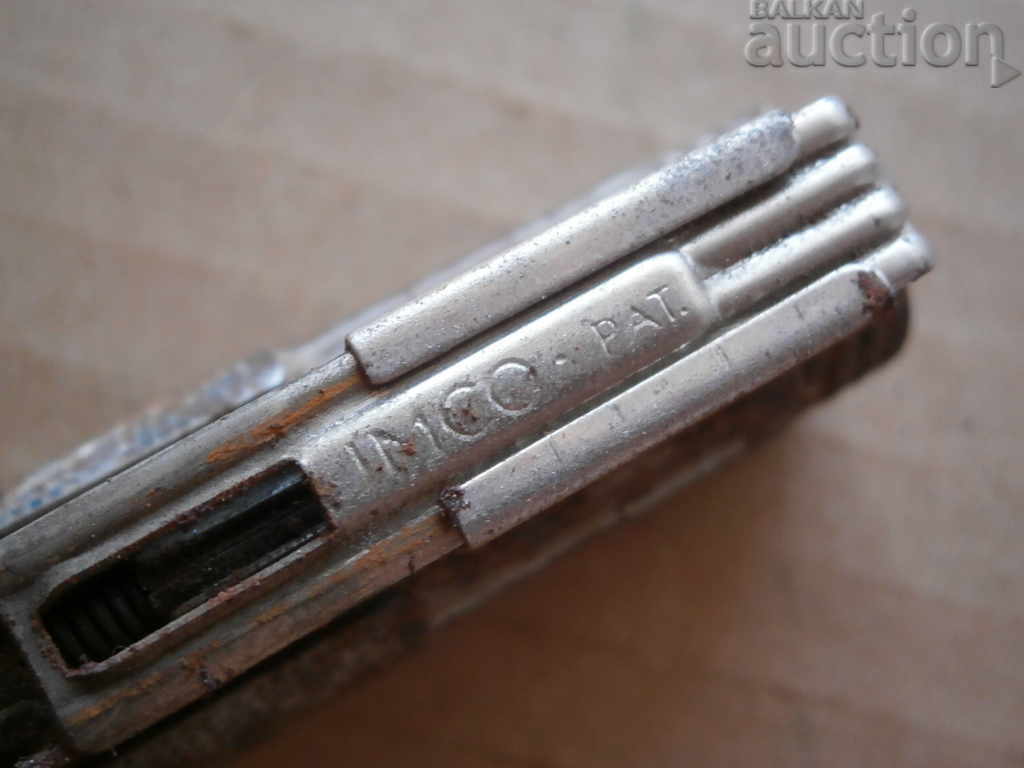 Auction IMCO vintage lighter gives a spark Auction IMCO vintage lighter gives a spark