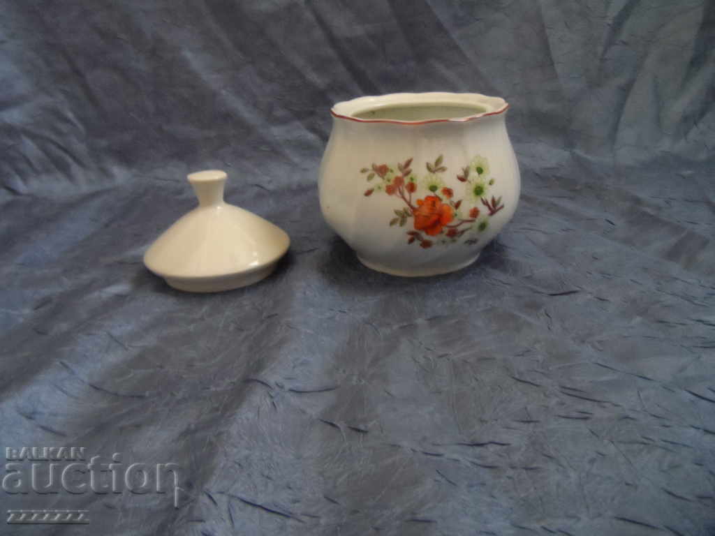 Porcelain Sugar Bowl - 5 Porcelain Sugar Bowl - 5