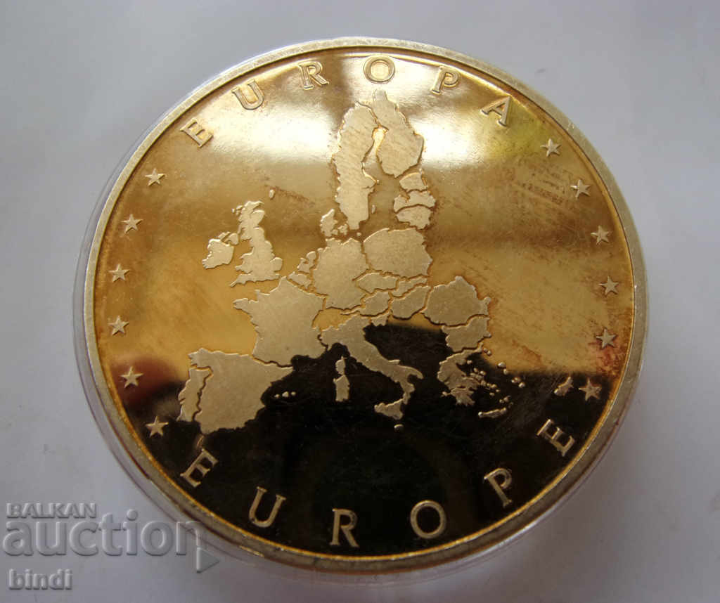 Wales Trial 10 Euro 2015 Argintiu cu aurire 28,35 g. 40 mm. Rar cu preț € 23.01 | 45.00 BGN