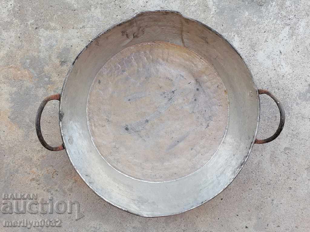 Old copper tray for chandelier copper copper pot - 7 Old copper tray for chandelier copper copper pot - 7