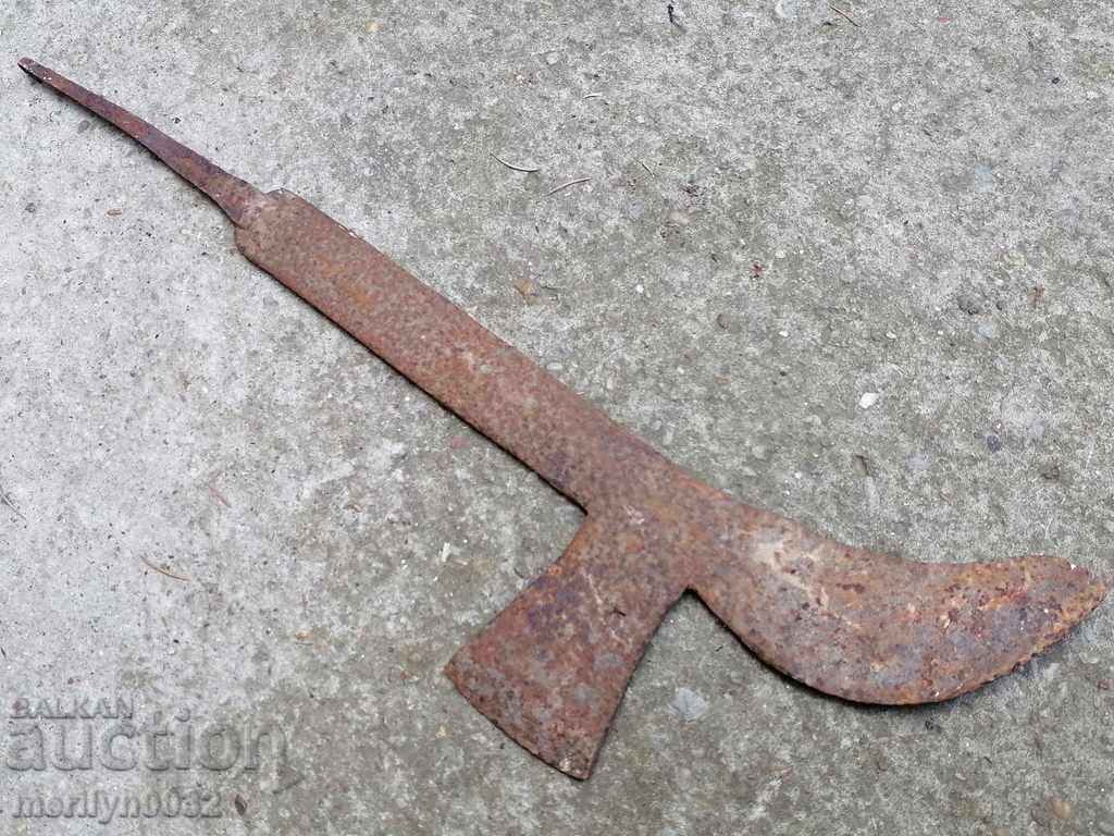 Old handmade knife, wrought iron with price 33.00 BGN | € 16.87