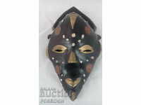 TWO MASKS - MASKS ARE AUTHENTIC WITH COINS INSTALLED