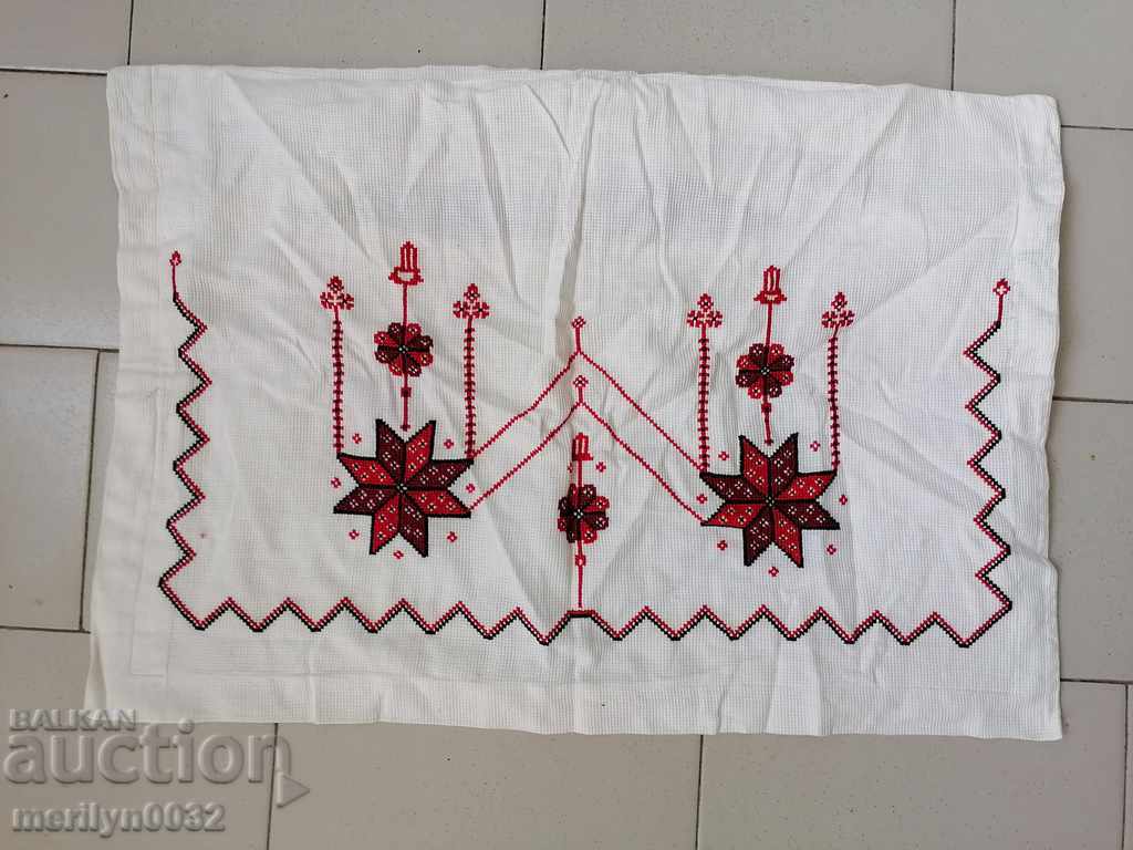 Old woven embroidered embroidered pillowcase for costume pillow - 6 Old woven embroidered embroidered pillowcase for costume pillow - 6