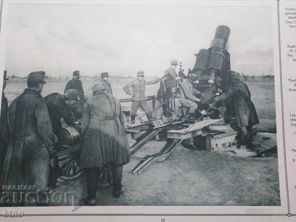 Auction  N ° -3 THE GREAT WAR IN PAINTINGS 1915 PSV, PHOTO, PHOTOS