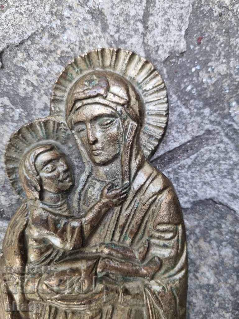 Old bronze statue with price 90.00 BGN | € 46.02