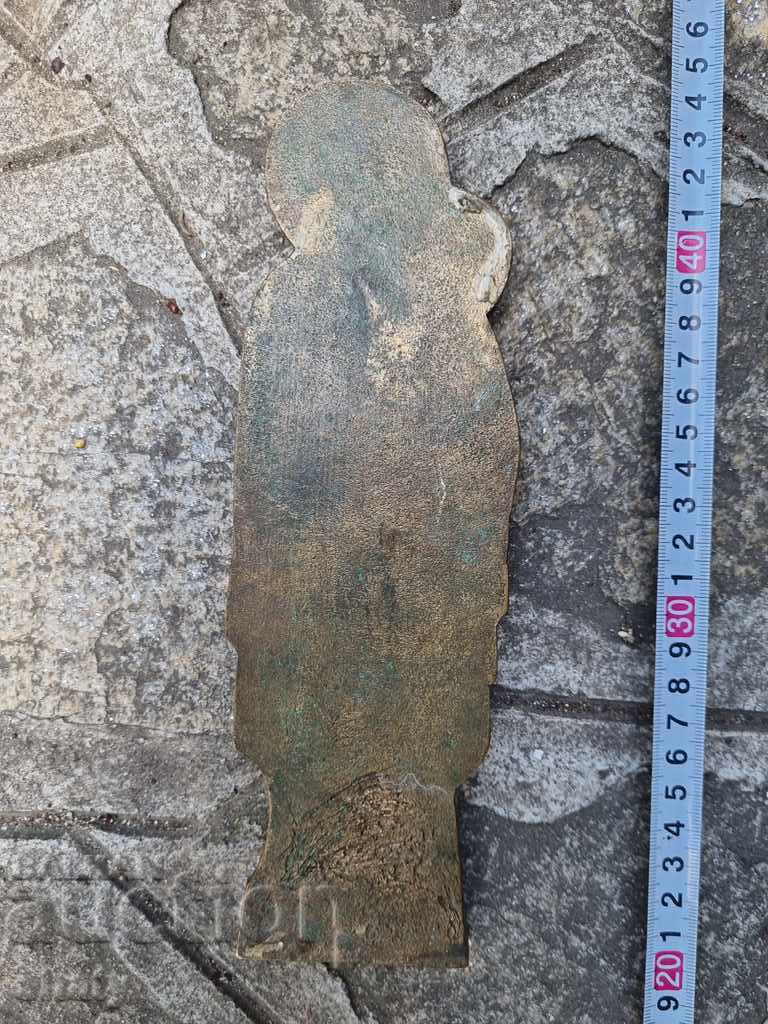 Old bronze statue - 6