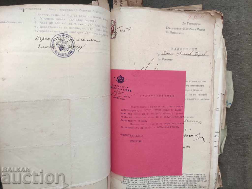 Civil case of the village of Lesnovo, TKZS "Molotov" - 5