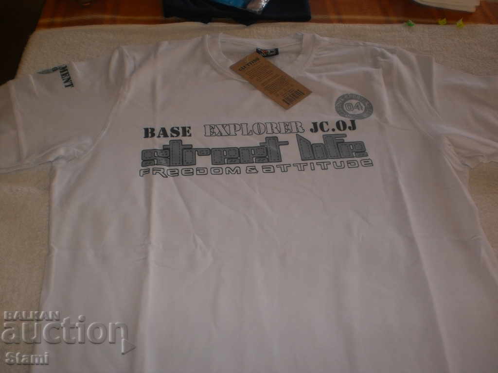 Ανδρικό μπλουζάκι με τύπωμα, μέγεθος XL