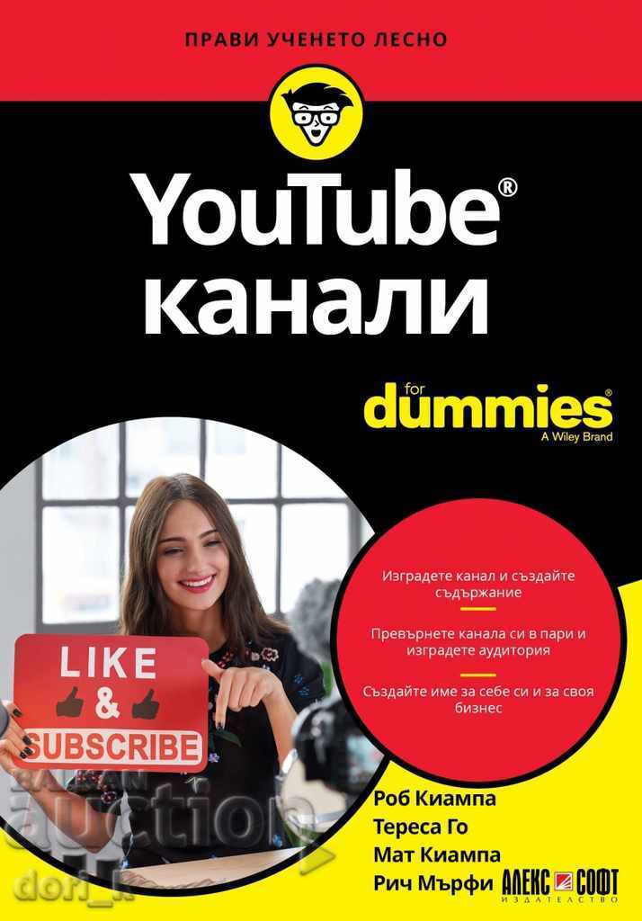 Canalele YouTube For Dummies