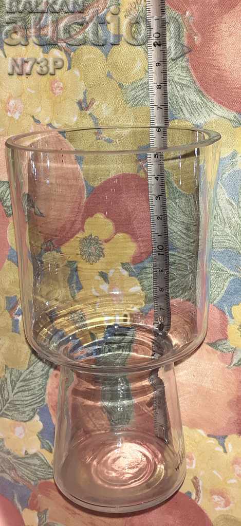 INTERESTING VASE. HANDMADE ... GLASS ... - 6 INTERESTING VASE. HANDMADE ... GLASS ... - 6