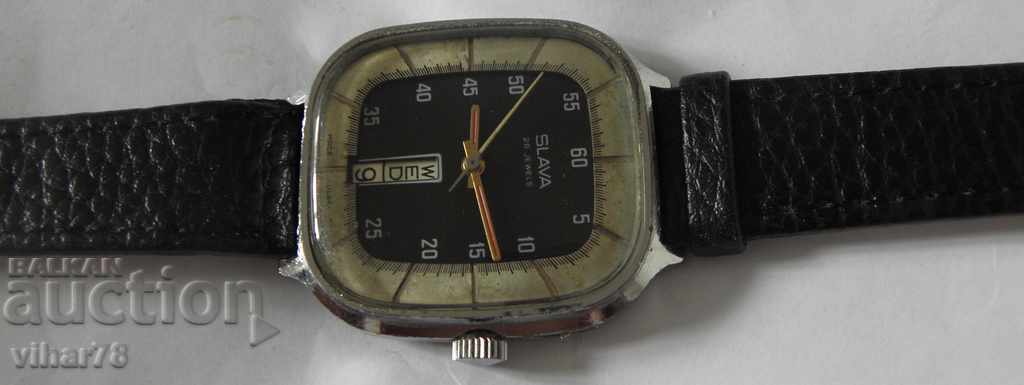 RARE MEN'S WATCH SLAVA-SLAVA - 5 RARE MEN'S WATCH SLAVA-SLAVA - 5