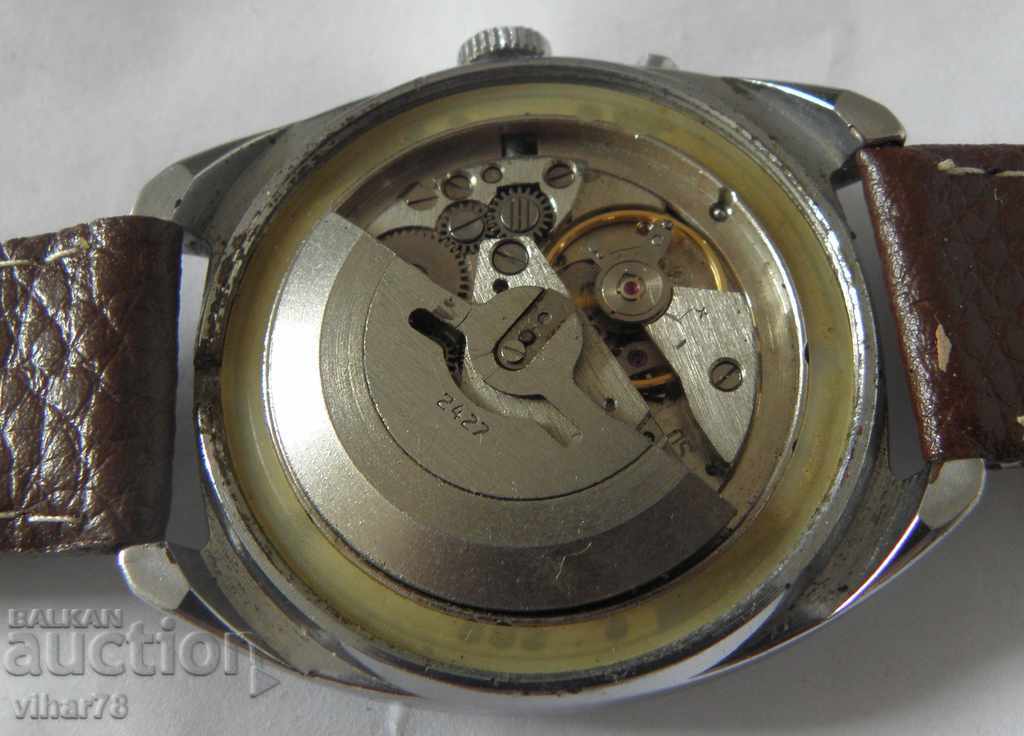 АВТОМАТИЧЕН МЪЖКИ РЪЧЕН ЧАСОВНИК СЛАВА - 6 АВТОМАТИЧЕН МЪЖКИ РЪЧЕН ЧАСОВНИК СЛАВА - 6