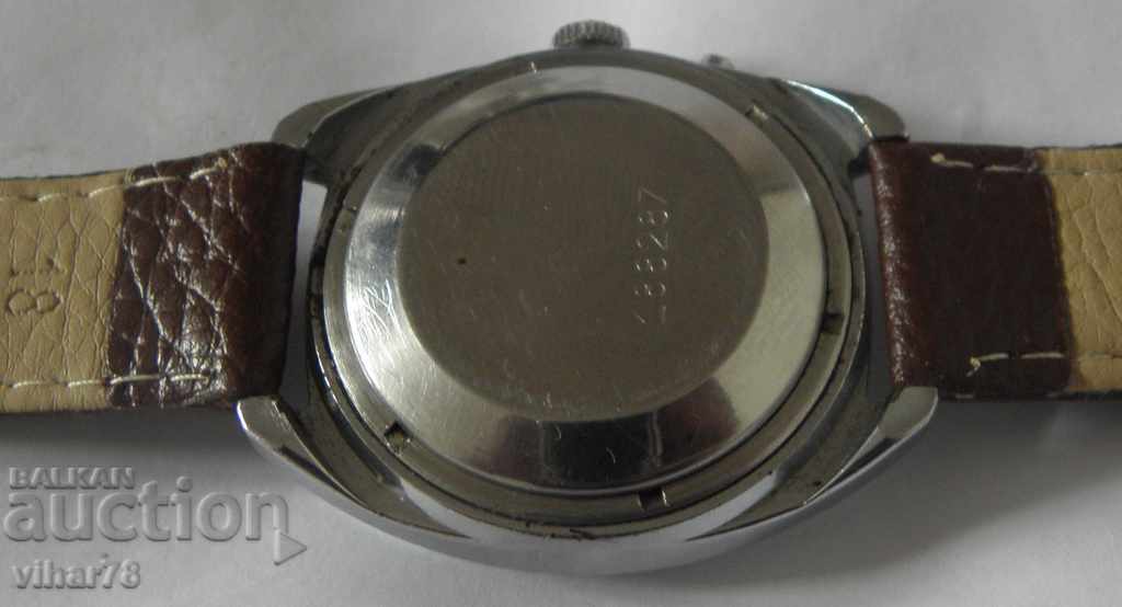 АВТОМАТИЧЕН МЪЖКИ РЪЧЕН ЧАСОВНИК СЛАВА - 7 АВТОМАТИЧЕН МЪЖКИ РЪЧЕН ЧАСОВНИК СЛАВА - 7