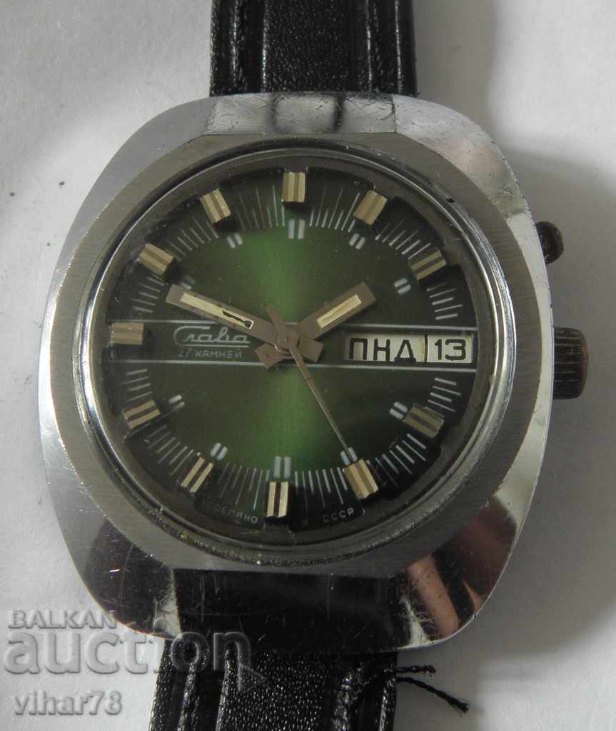 AUTOMATIC MEN'S WRISTWATCH SLAVA AUTOMATIC MEN'S WRISTWATCH SLAVA
