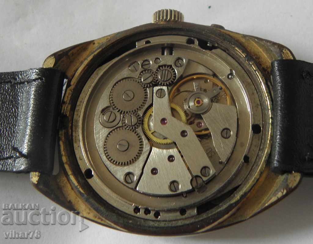 RARE GOLDEN MEN'S WATCH SLAVA-SLAVA - 6 RARE GOLDEN MEN'S WATCH SLAVA-SLAVA - 6