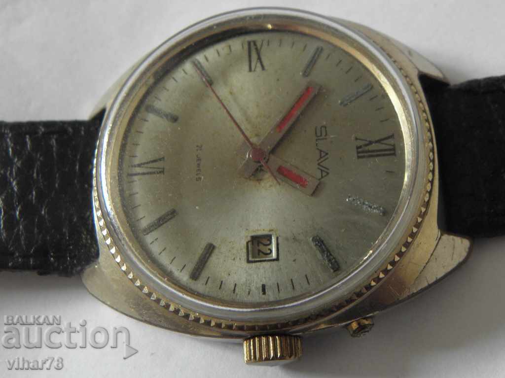RARE MEN'S WATCH SLAVA-SLAVA with price 49.99 BGN | € 25.56 RARE MEN'S WATCH SLAVA-SLAVA with price 49.99 BGN | € 25.56