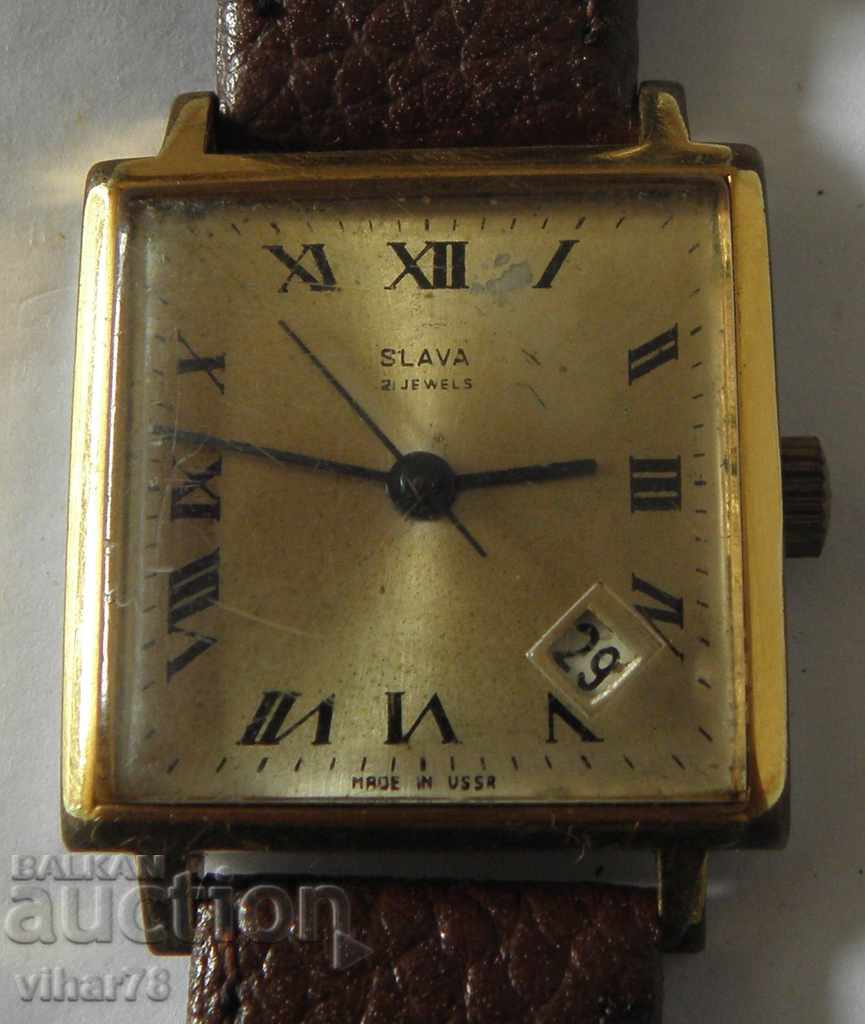 Σπάνιο ανδρικό ρολόι Slava-SLAVA