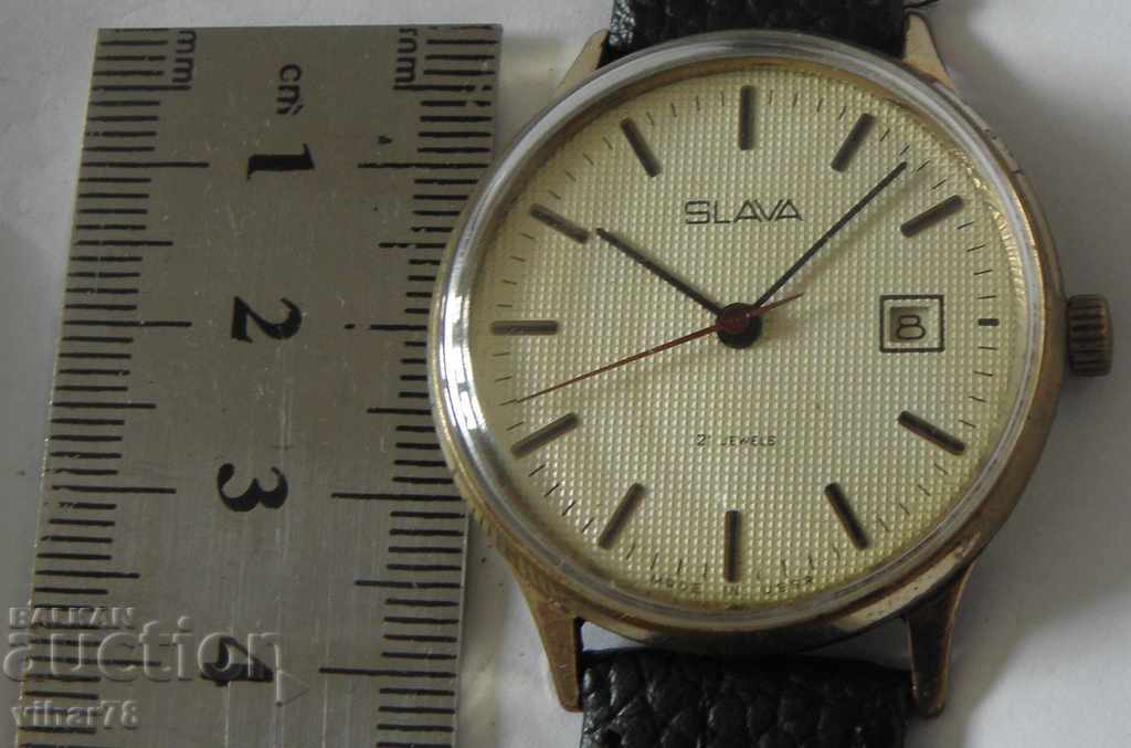 RARE MEN'S WATCH SLAVA-SLAVA with price 59.99 BGN | € 30.67 RARE MEN'S WATCH SLAVA-SLAVA with price 59.99 BGN | € 30.67