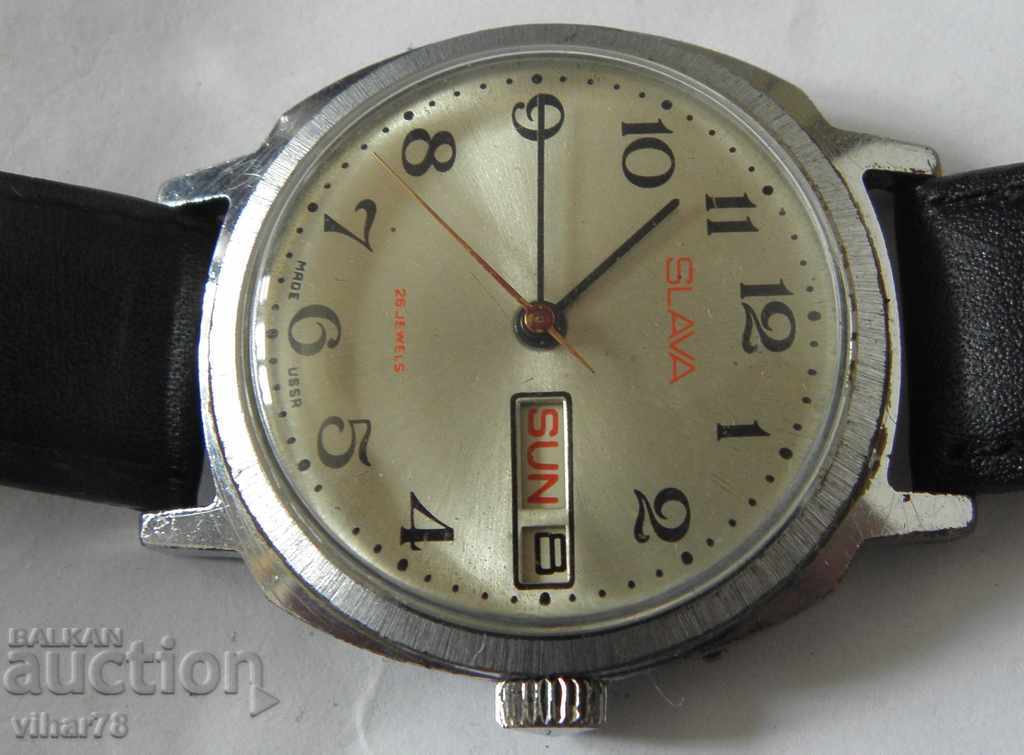 Auction RARE MEN'S WATCH SLAVA-SLAVA Auction RARE MEN'S WATCH SLAVA-SLAVA