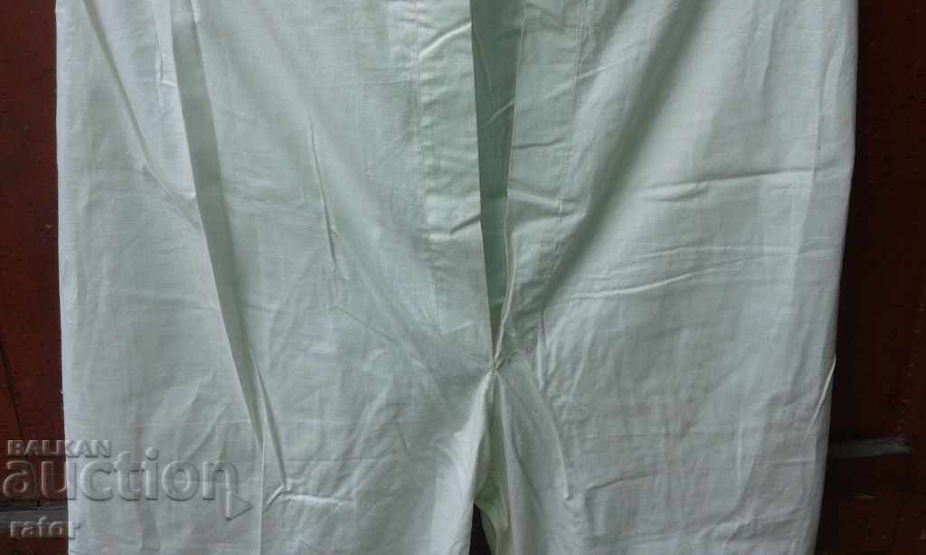 Auction Women's pants with embroidery - 100 years old, costume Auction Women's pants with embroidery - 100 years old, costume