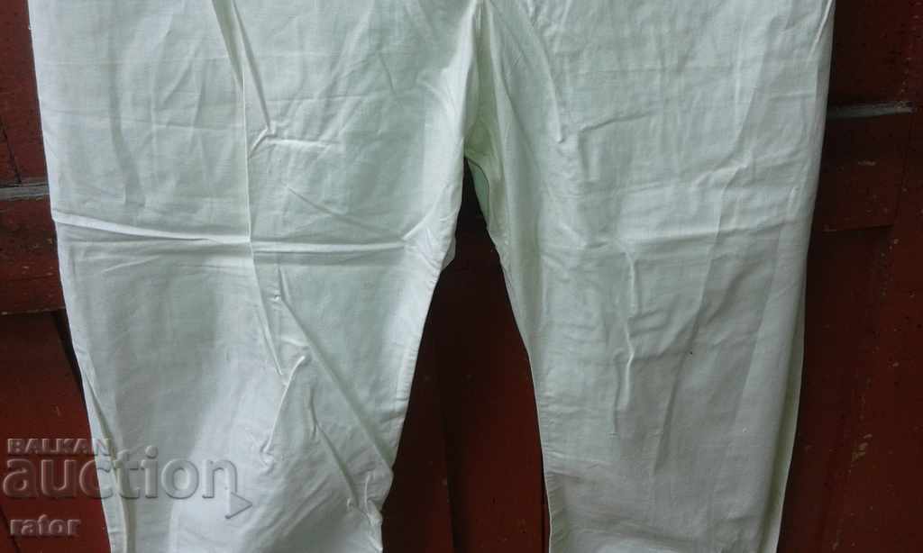 Delivery of Women's pants with embroidery - 100 years old, costume Delivery of Women's pants with embroidery - 100 years old, costume