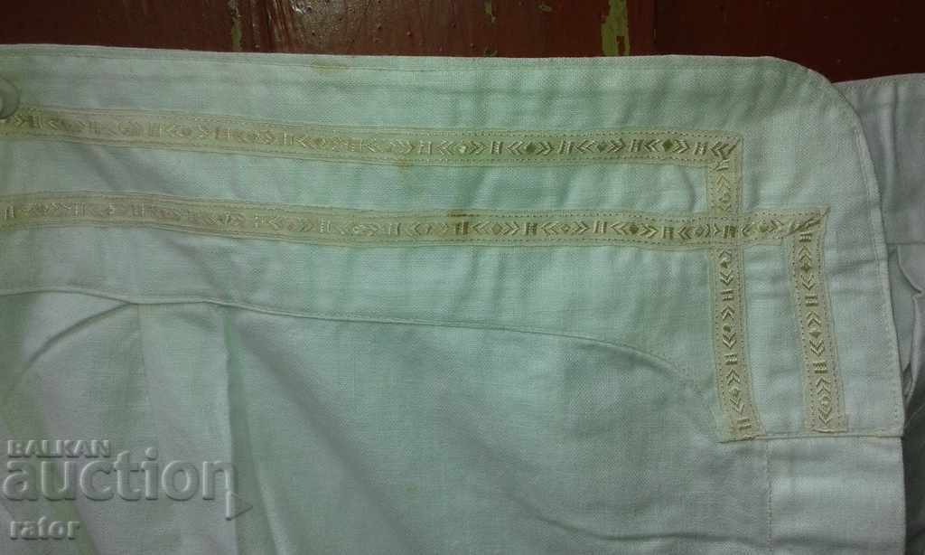 Women's pants with embroidery - 100 years old, costume - 6 Women's pants with embroidery - 100 years old, costume - 6