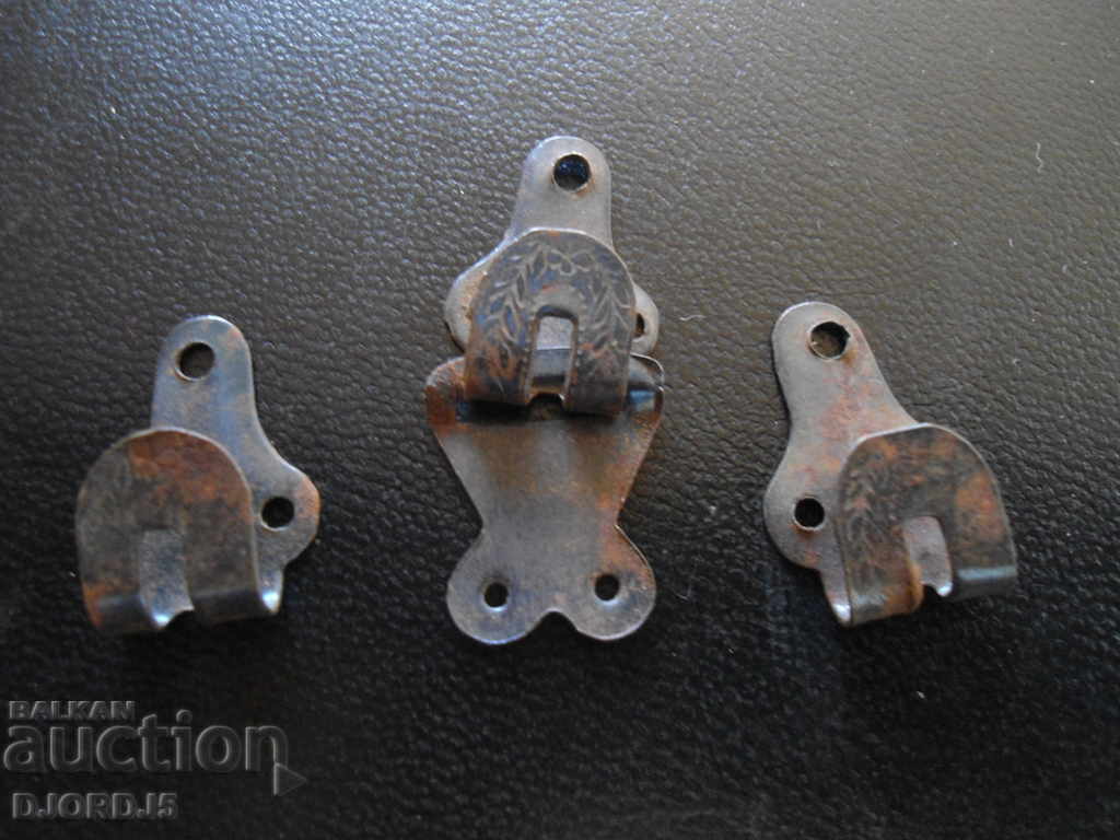 Lot of metal buttons, fasteners, 54 pieces - 5 Lot of metal buttons, fasteners, 54 pieces - 5